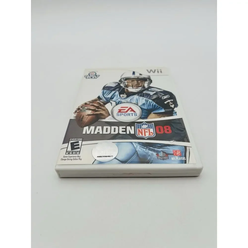 Madden NFL 08 (Nintendo Wii) CIB COMPLETE Tested Works VG Condition